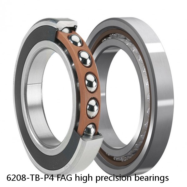 6208-TB-P4 FAG high precision bearings #1 small image