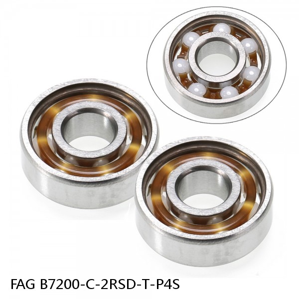 B7200-C-2RSD-T-P4S FAG high precision bearings #1 small image