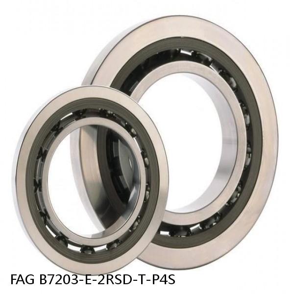 B7203-E-2RSD-T-P4S FAG precision ball bearings