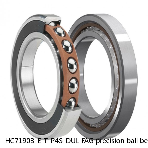 HC71903-E-T-P4S-DUL FAG precision ball bearings #1 image