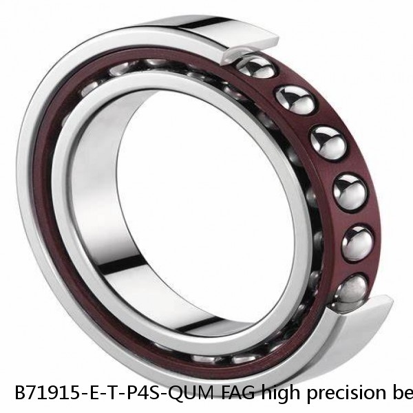 B71915-E-T-P4S-QUM FAG high precision bearings #1 image