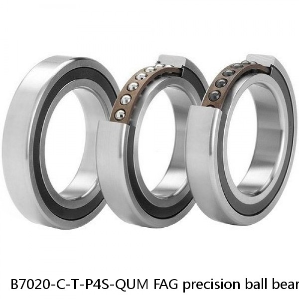 B7020-C-T-P4S-QUM FAG precision ball bearings #1 image