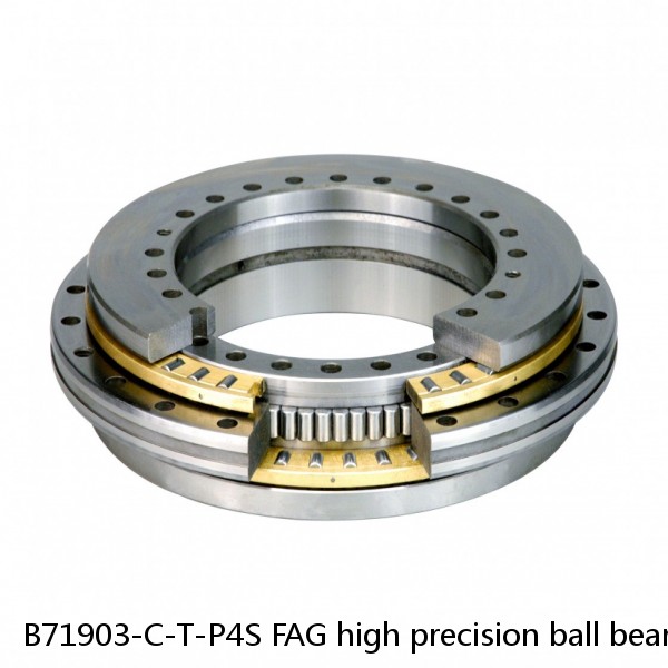 B71903-C-T-P4S FAG high precision ball bearings #1 image
