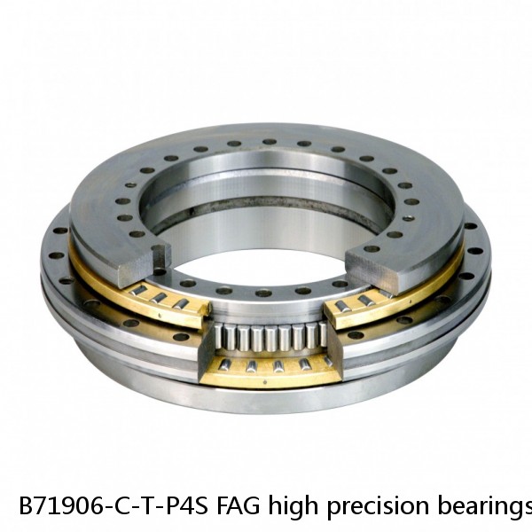B71906-C-T-P4S FAG high precision bearings #1 image