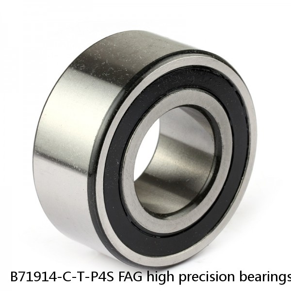 B71914-C-T-P4S FAG high precision bearings #1 image